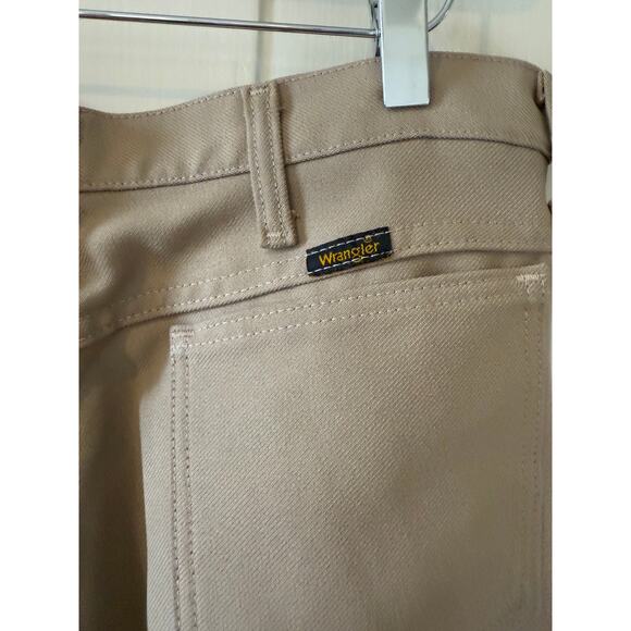 Vintage 70s Wrangler Polyester Leisure Dress Pants 34 - Picture 3 of 5